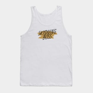 Skydiving boss Tank Top